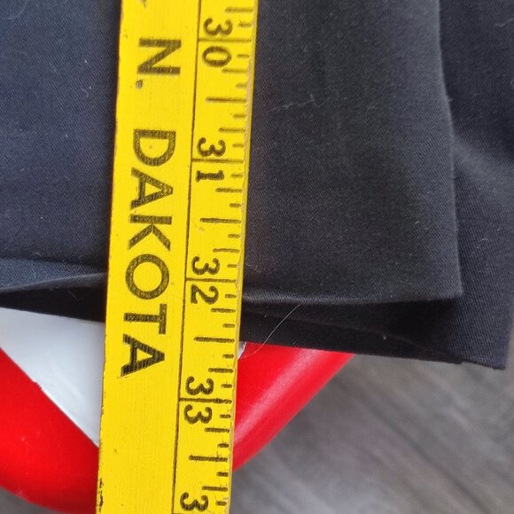 Worthington dress pants women's size 12 black curvy fit wide leg open - Picture 14 of 16